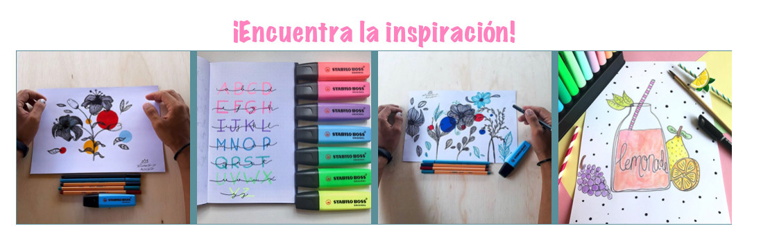 Descubre la inspiración con Stabilo colores pasteles 